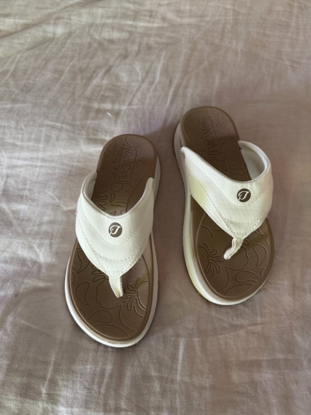 ONCAI Women's Orthotic Cushion Flip Flops